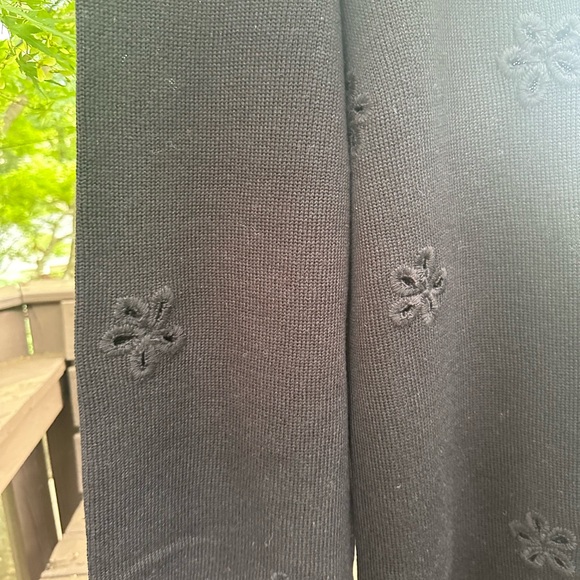 Tach Clothing Lila Pant Knit Floral Cut Outs - Picture 10 of 15